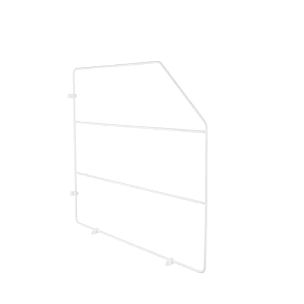 Rev-A-Shelf Steel, White, 0.75 in W, 18 in H, 20 in D, 19.66 in L, White 597-18-52 - main